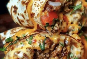 Cheese Beef Wrap